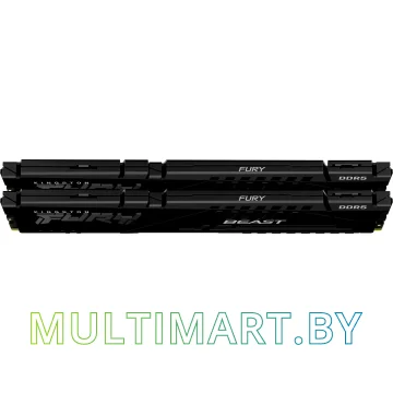 Оперативная память Kingston FURY Beast 2x32GB DDR5 PC5-48000 (KF560C30BBEK2-64) картинка 3